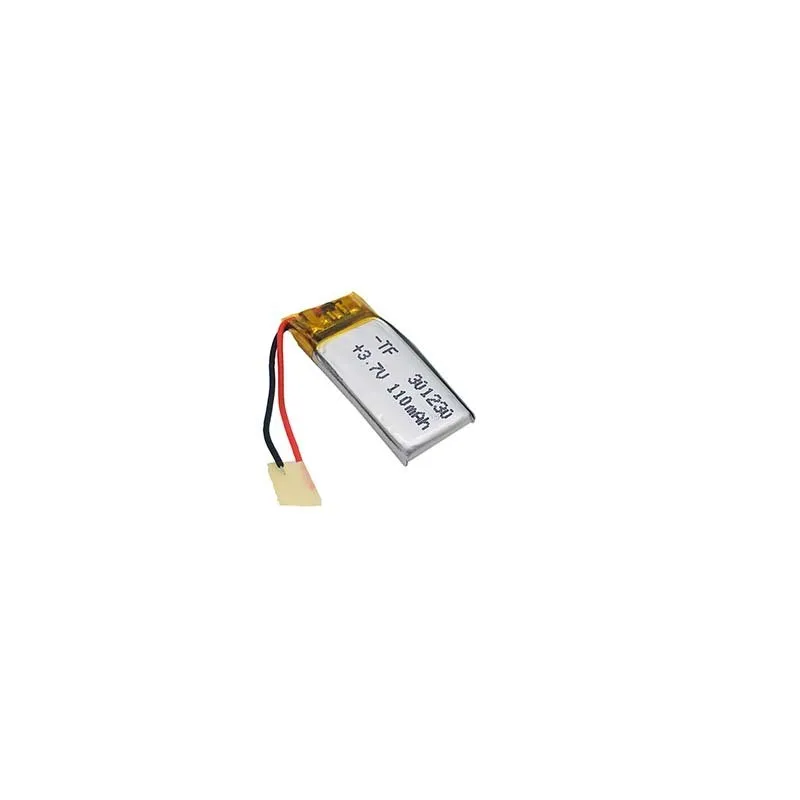 Buy More Will Cheap 3.7V Polymer Lithium Battery 301230 80mAh Thin 3D Glasses Battery with Sufficient Capacity