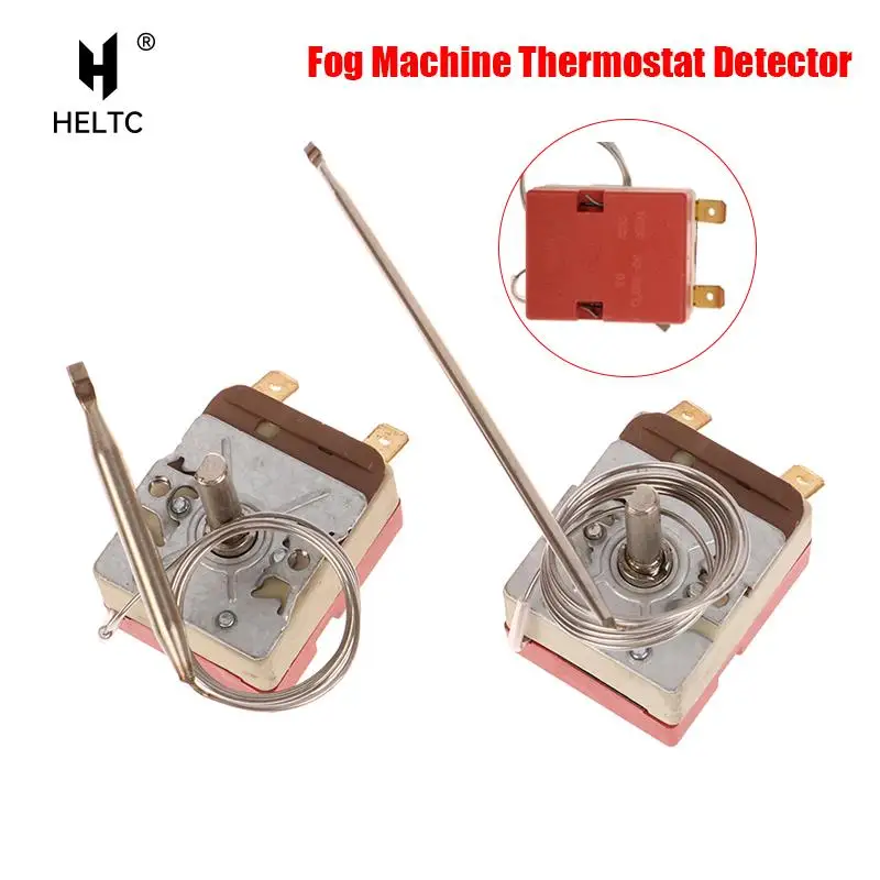 1pc Adjustable Temperature Controller Heat Pump Sensor Thermostat 900W 1500W Smoke Fog Ejector Thrower Machine Sprayer Parts