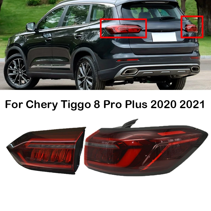 

Left Right Car Rear Bumper Light Tail Light Tail Lamp Taillight Taillamp Lantern Back Light For Chery Tiggo 8 Pro Plus 2020 2021