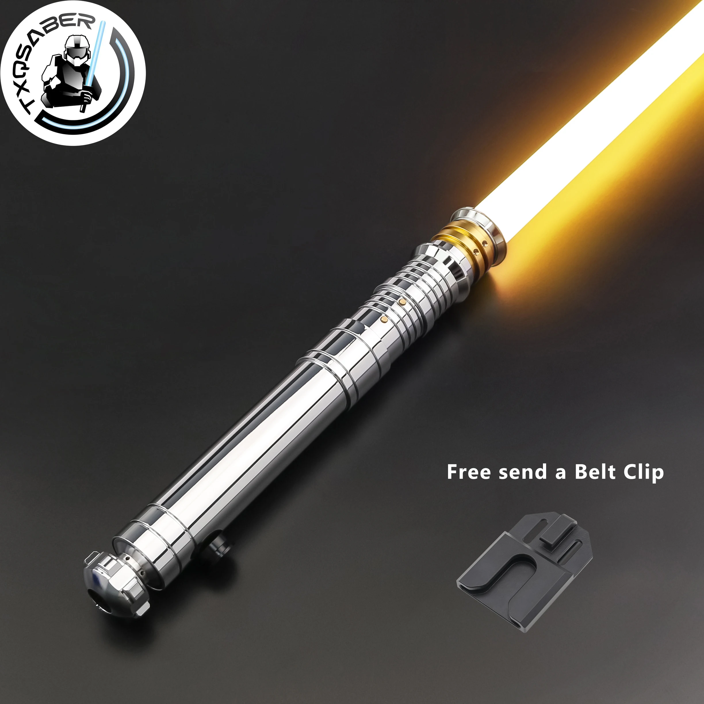 

TXQSABER Световой меч Darth Revan SD RGB Noe Pixel Реплика светового меча с металлической ручкой FOC Smooth Swing Blaster Лазерный меч Игрушки