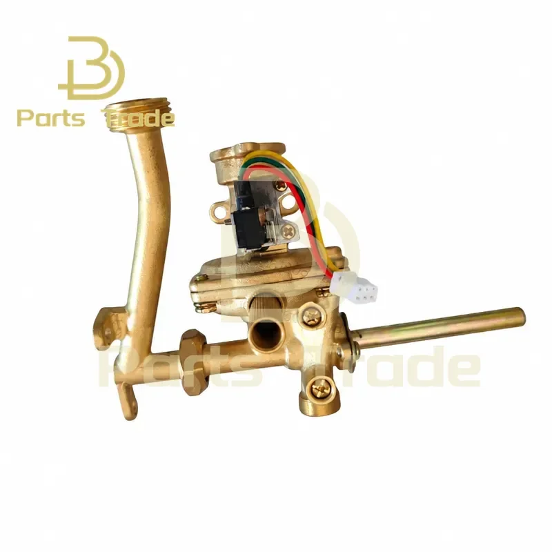 for 7-10L Gas Water Heater Parts Assembly Valve Brass Components Without Left Solenoid Valve