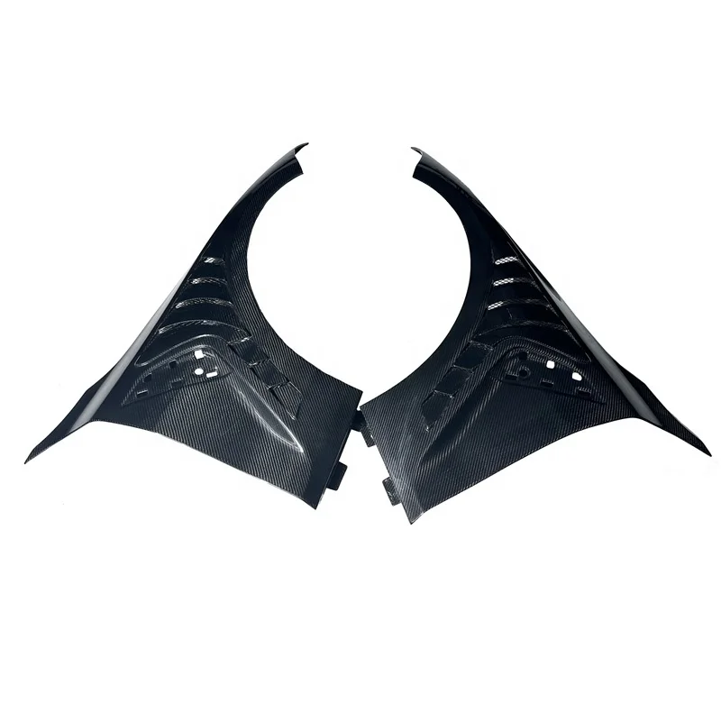 

M4 Dry Carbon Fiber Front Fender for B MW G82 G83 Prepreg Carbon Fiber Louvered Fender for B MW M4 2021+
