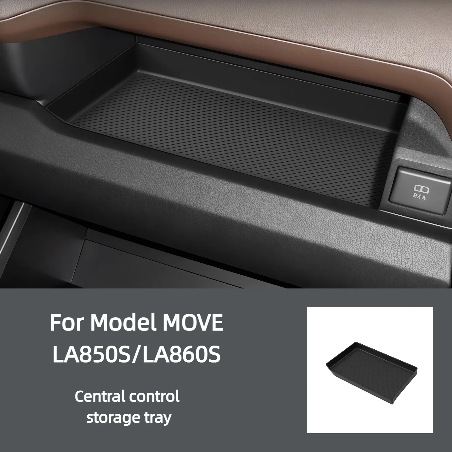 For 25 Models of MOVE LA850S/LA860S Co-pilot Storage Box Car Storage Box Car Interior Storage Box