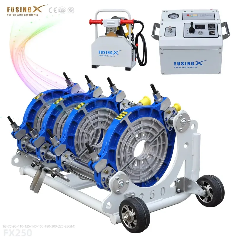 63-250mm FX NEW Butt Fusion Welding Machine HDPE Pipe High Quality Free Delivery To Your Home