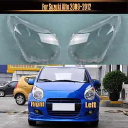 For Suzuki Alto 2009~2012 Front Lamp Shade Headlight Mask Shell Transparent Cover Lens Replace The Original Lampshade