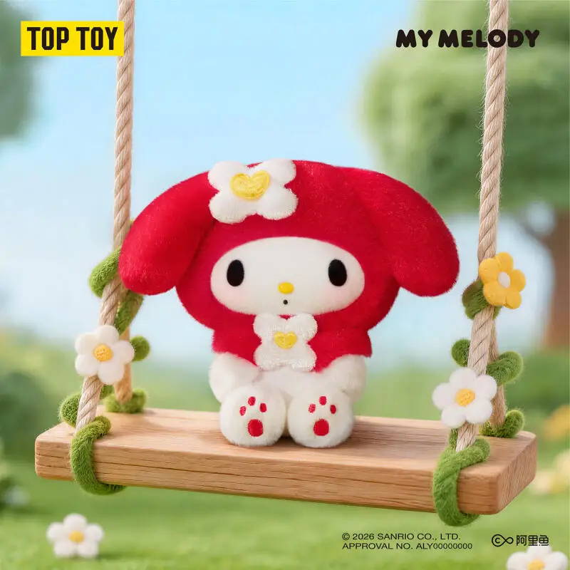 TOPTOY SANRIO MY MELODY CLASSIC Series Blind Box Mystery Box Toys Kawaii Ornaments Figurines Home Decor Desktop Model Dolls