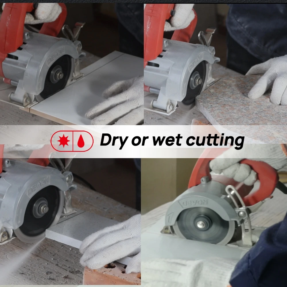 DT-DIATOOL 5pcs/10pcs Dia 105/115/125MM Diamond Cutting Disc Turbo Saw Blades Cutting Wheel for Tile Porcelain