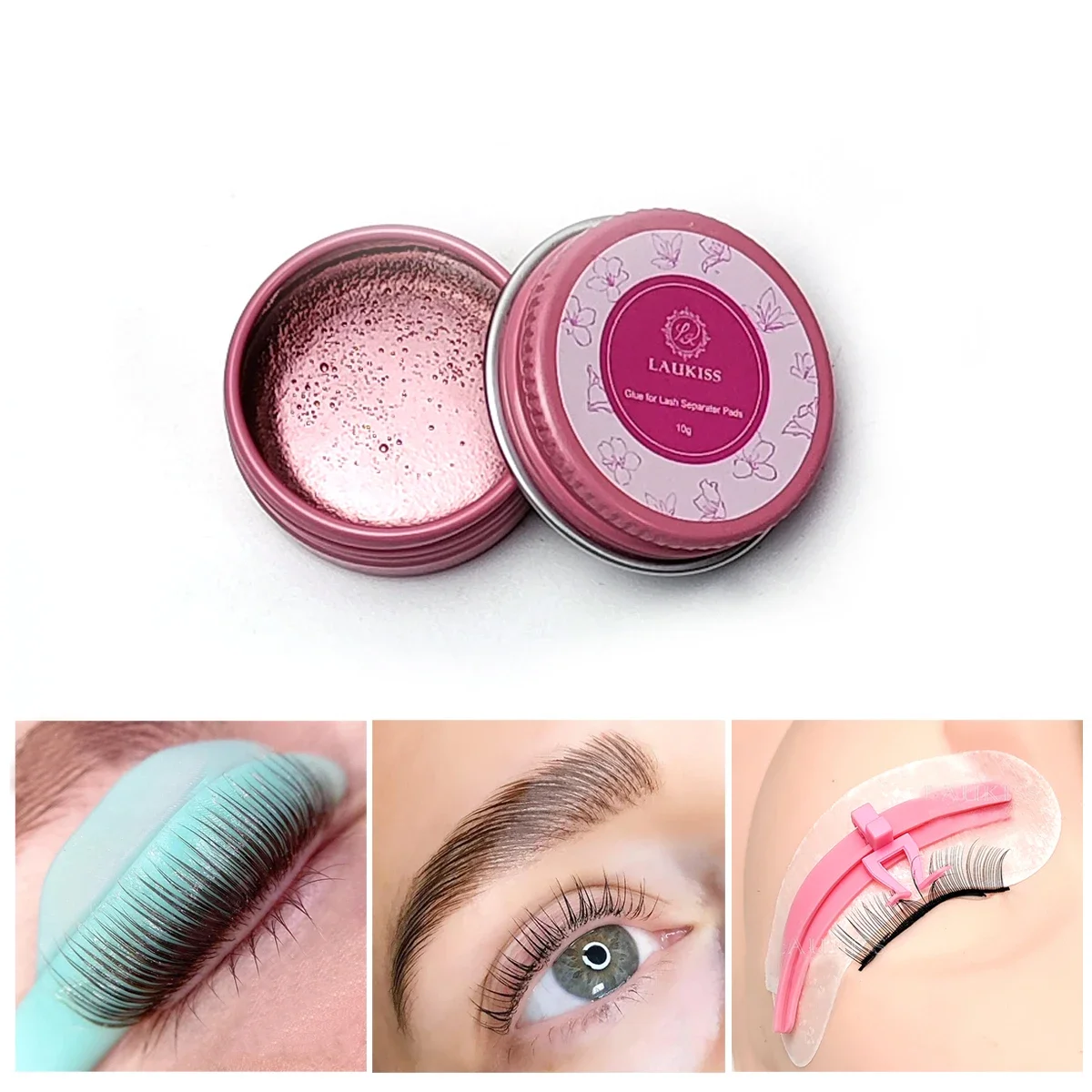 Lash Lift Lijm Wenkbrauw Styling Wimperlift Lijm Sterke Kleverige Fruitsmaak Wimper & Wenkbrauw Perm Lijm Balsem Brow Gel