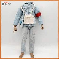 1/6 Scale Chinese WWII Eighth Route Army Guard Clothes Set Model for 12in Action Figure Toy Dolls Collectible