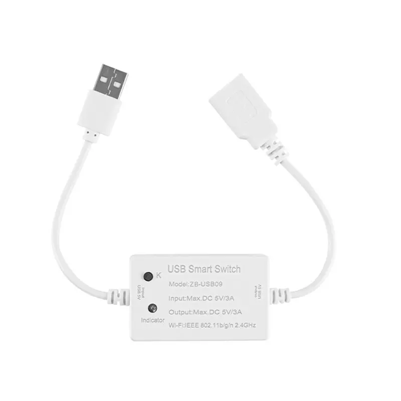 

ABZW Zigbee USB Smart Switch Tuya Zigbee Household Appliance Circuit Breaker Controller Module Switch Controller