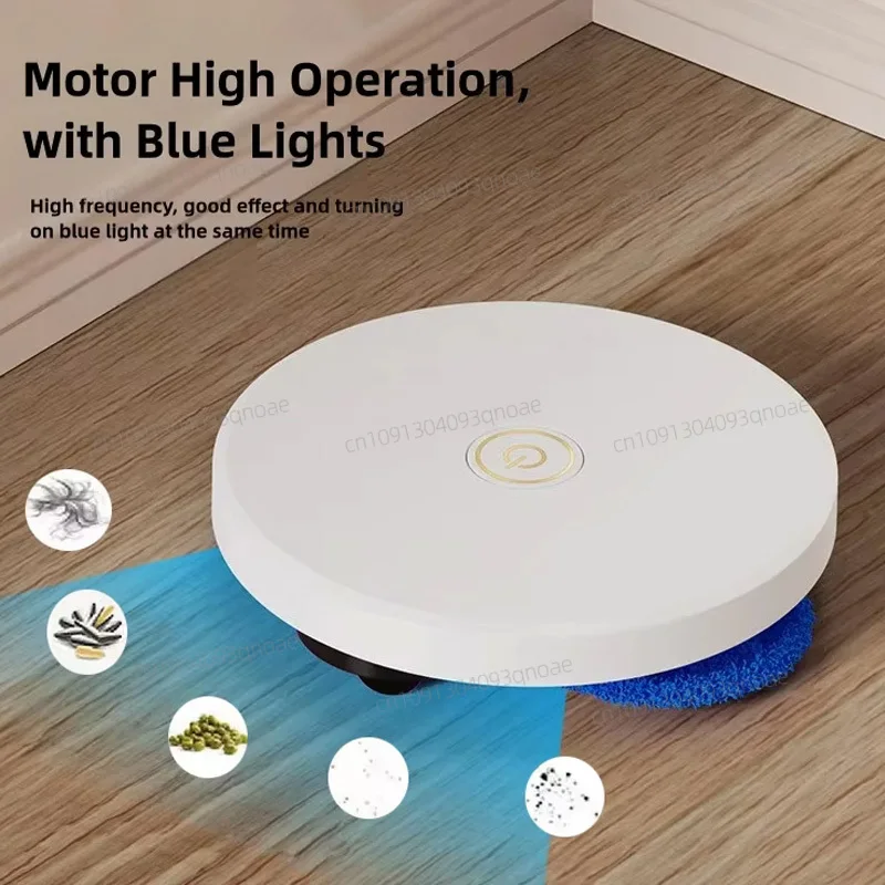 

Smart Sweeping Robot Dual-Wheel Smart Floor Mopping Machine Automatic Wet Dry USB Rechargeable Mop For Cleaning