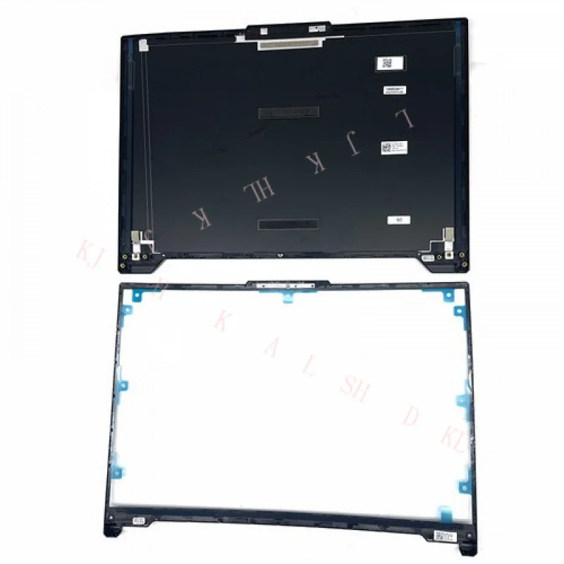 NN    New Back Cover & Front Bezel Black For ASUS TUF Gaming A16 FA617 FX617 FX607 Top