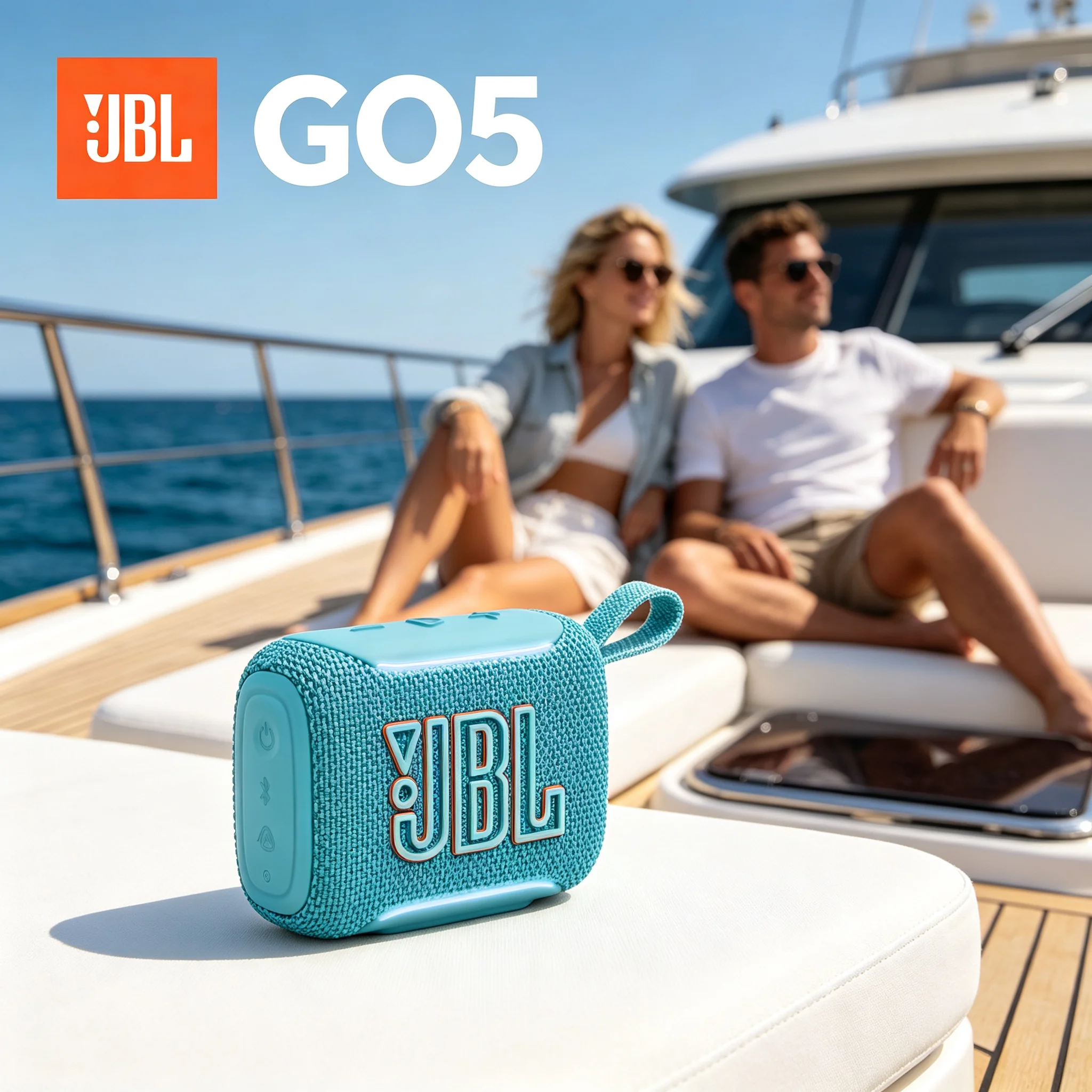 JBL GO5 Mini Wireless Speaker Bluetooth 6.0 AirTouch Instant Pairing Auracast Multi-speaker Link Palm-sized Travel Speaker