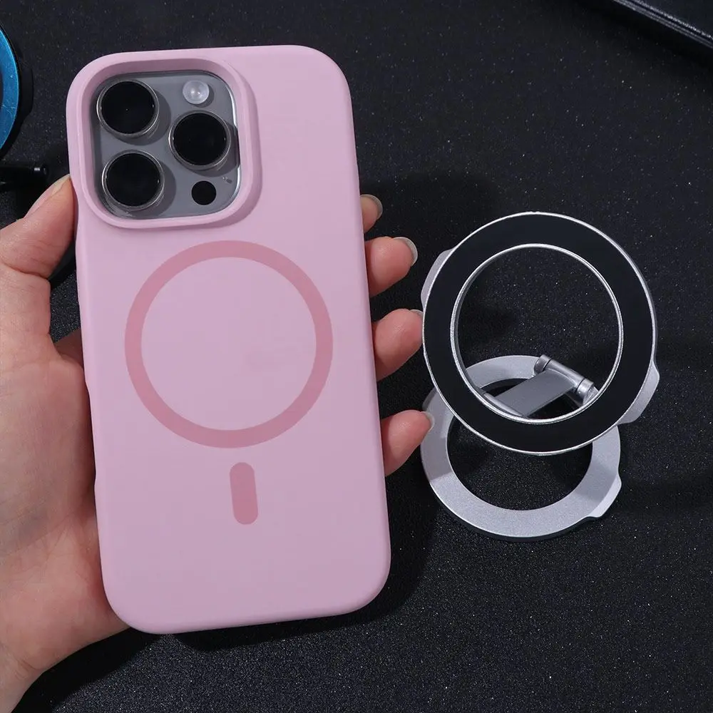 

360 Rotating Navigation Car Mobile Phone Stand Telescoping Anti-Shake Magnetic Car Dashboard Double-Sided Removable