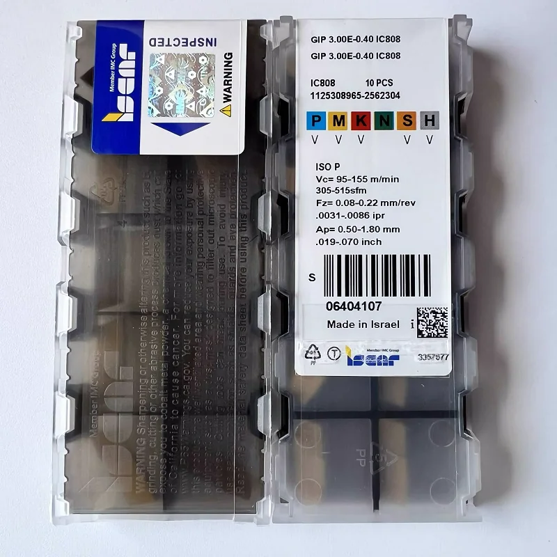 

Hard alloy cutting blades GIP 3.00E-0.40 IC428