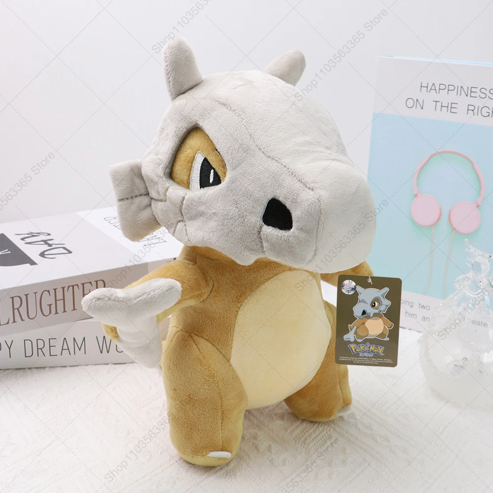 Pokemon Original Cubone Eevee Dratini Plush Toy Litten Yamper Sylveon Stuffed Soft Doll Great Cartoon Christmas Birthday Gifts