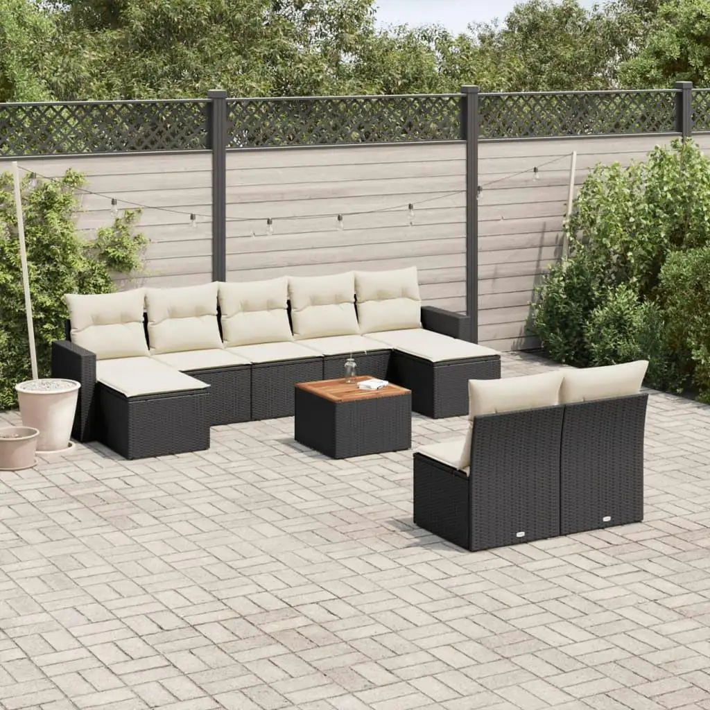 

Stylish Modern Outdoor Black Garden Sofa Set for Relaxation and Entertaining Perfect for Balcony Deck and Patio Furniture