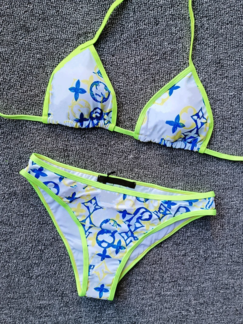 

Swimwear Bikini Set Sexy New Navy Blue Swimsuits Woman Sexy Bathing Suits Bikinis Triangle Bandage Female Beachwear