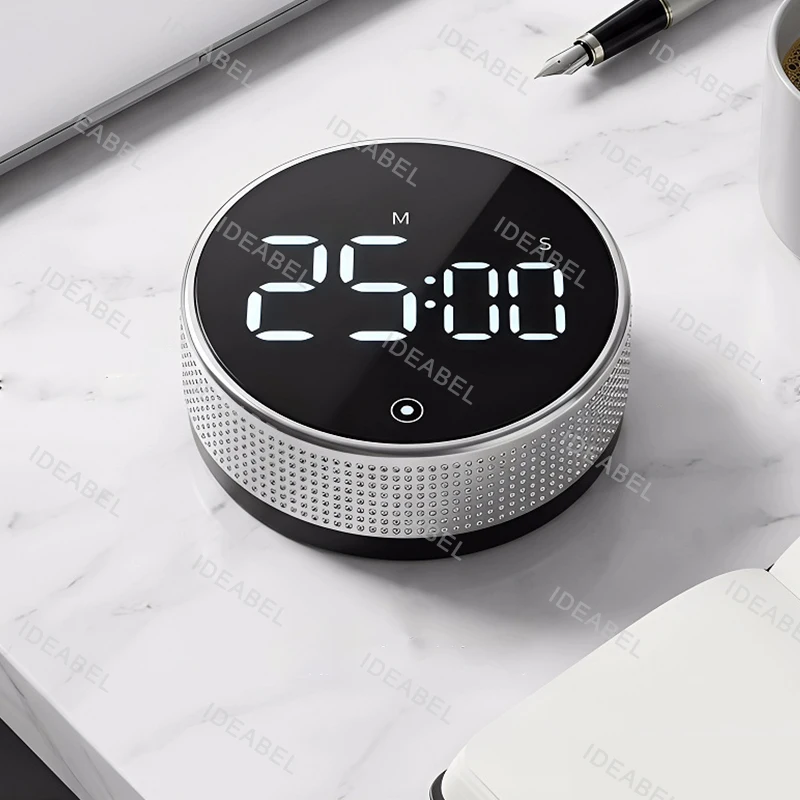 Magnetic Kitchen Timer Digital Timer Manual Countdown Alarm Clock Mechanical Cooking Timer Cooking Shower Study Stopwatch