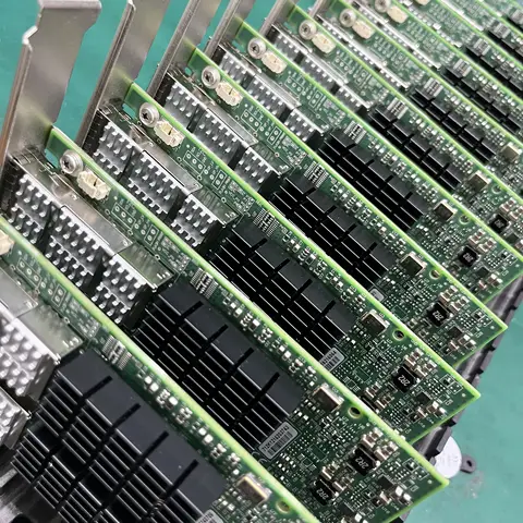 Mellanox MCX354A-FCBT ConnectX-3 Pro 듀얼 포트 40GbE QSFP+ 네트워크 어댑터-PCIe 3.0 x8, FDR InfiniBand, Cisco/Dell/HP 호환