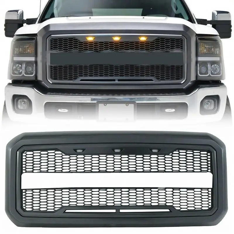 2011 2012 2013 2014 2015 2016 Bodykit Accessories Raptor Front Car Grille For FORD F250 f350 f450 Car Grille