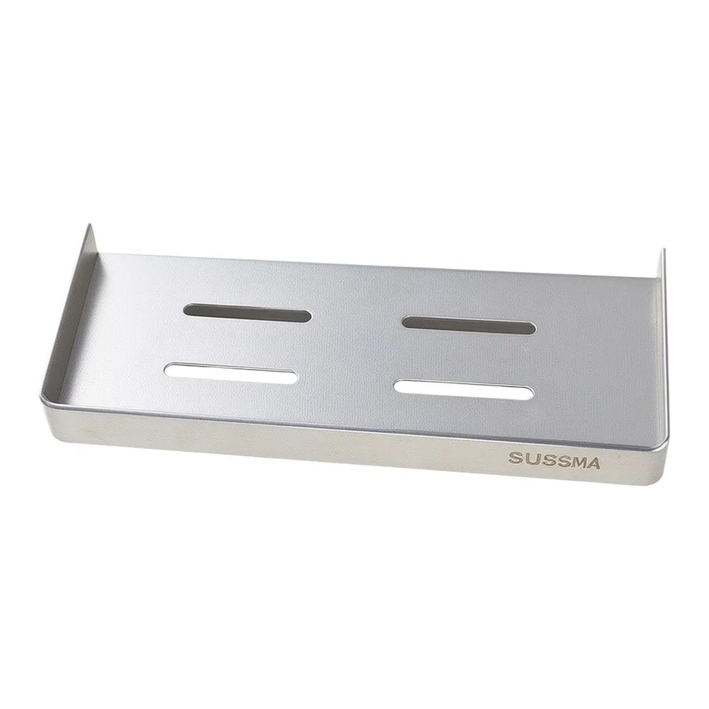 Stainless Steel 304 Stainless Steel Shelf Easy To Mount Kitchen Shelf No Drill Storage Humid Condition Resistant