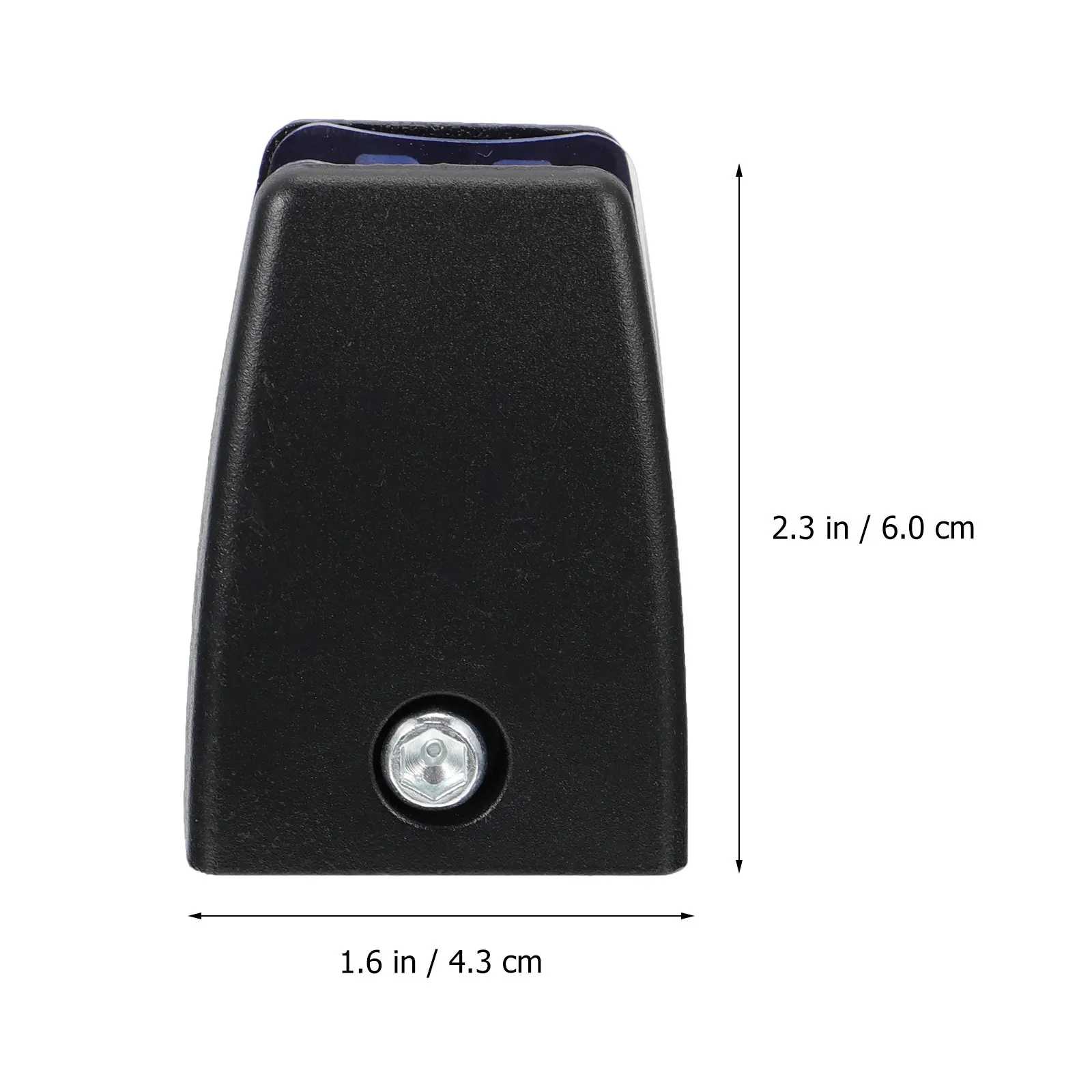 4Pcs Aluminum Alloy Desk Baffle Clamps Black with Screws Adjustable Office Desktop Partition Clip Holder Desktop Screen Holders