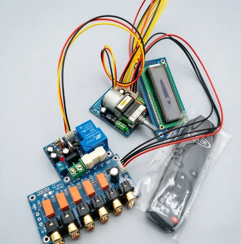 Remote Control Volume Control Board Motor Potentiometer Modified Power Amplifier Automatic Volume Adjustment APLS