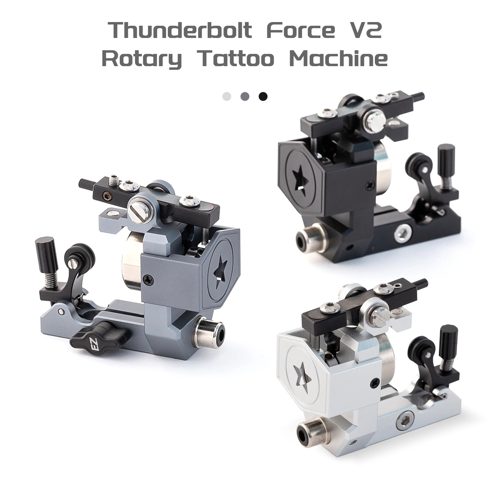 

EZ Thunderbolt Force V2 роторная тату-машина с регулируемым ходом бесщеточный мотор тату-пистолет для стандартных/картриджных игл