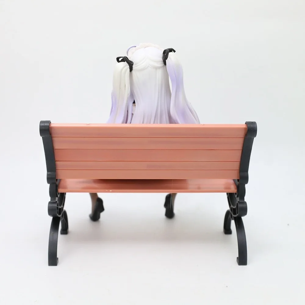 17cm Figurka Tokisaki Mio z Tea Party, Piękna Dziewczyna Anime, Ręcznie Robiona Figurka Akcji, Dekoracja na Biurko, Ozdoba, Prezent