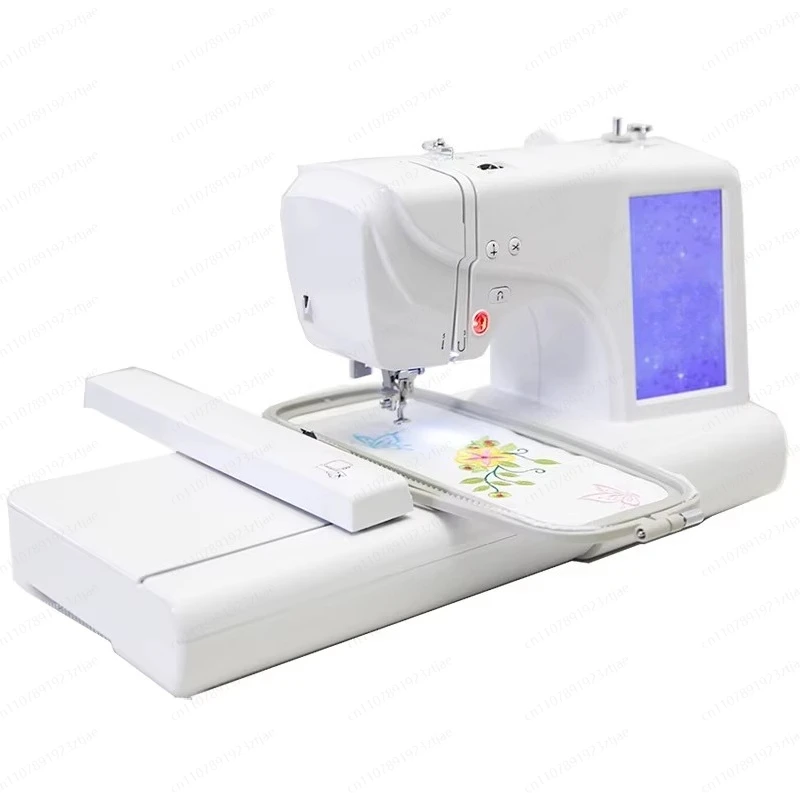 Household sewing machine Multifunctional sewing embroidery machinery Small computerized embroidery machine