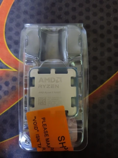 AMD Ryzen 5 9600X 100% AMD R5 9600X CPU Max Boost Up to 5.4GHz 6 Cores 12 Threads 32MB L3 Cache AM5 for B850 X870 photo review