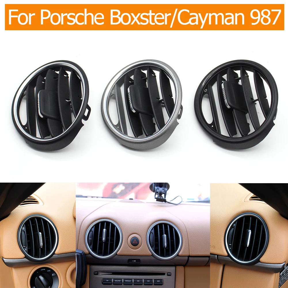 

Interior Car Front Dashboard AC Conditioner Air Vent Grille Outlet Panel For Porsche Boxster Cayman 987 2006-2012 987552131