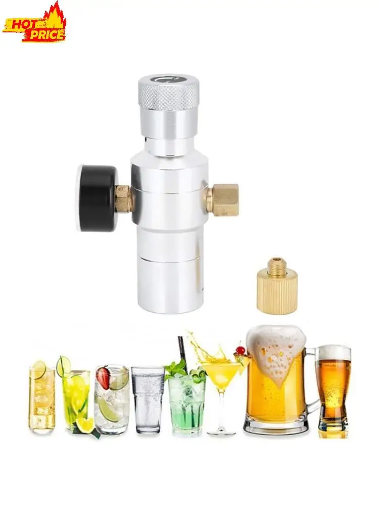 

Home Brew CO2 Regulator 0-150PSI Pressure Valves Kitchen Appliance Part for CO2