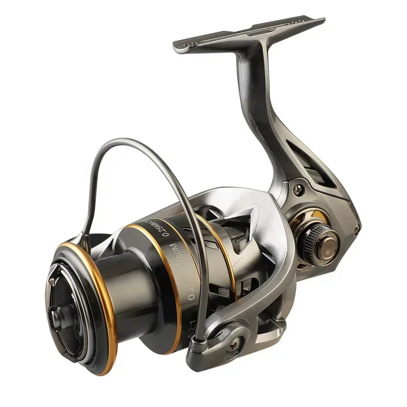 3000 5000 7000 6-10KG 5.2:1 Speed Spinning Fishing Reel Stainless Steel Bearings Aluminum Alloy Line cup Metal Spinning Reel