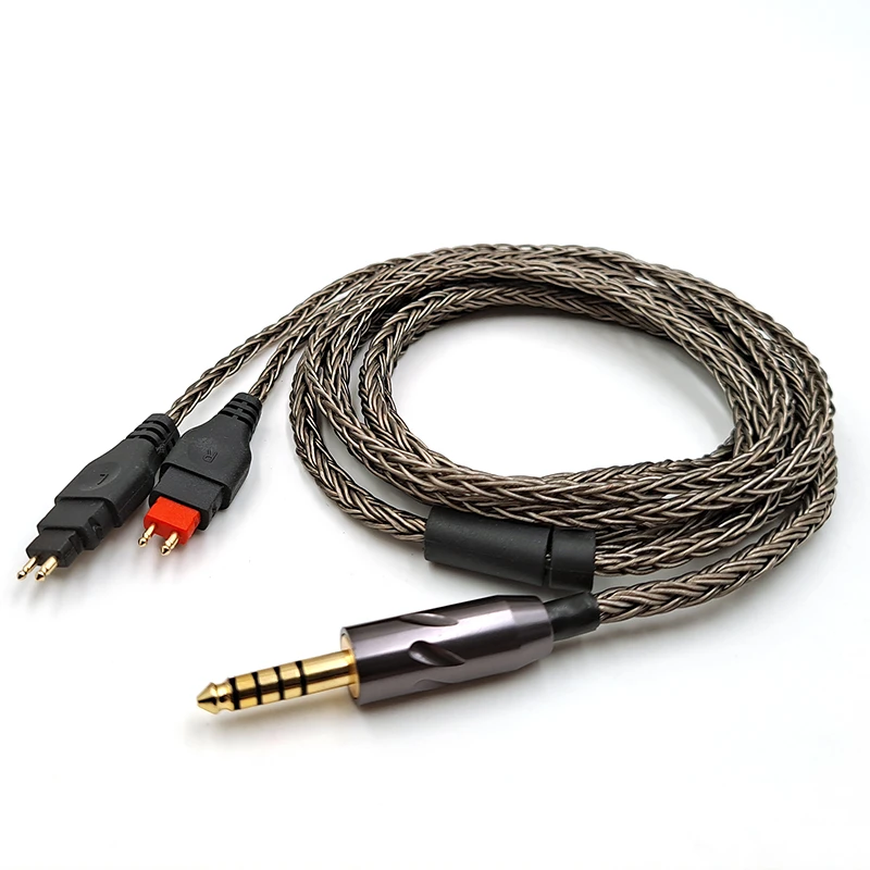 

Replaceable 16-Strand 4.4mm 2.5mm Balanced Headphone Upgrade Cable for Sennheiser HD580 HD600 HD650 HD660 HD660S Headphones