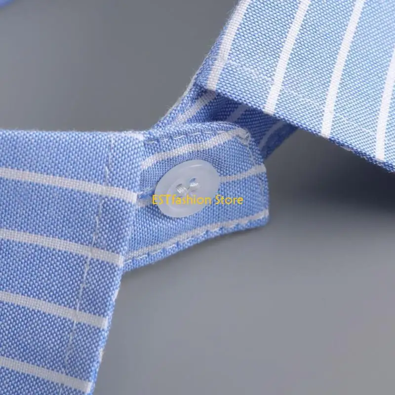 بلوزة Y5GC بياقة صناعية مزخرفة وياقة طية صدر السترة وإكسسوار ملابس بياقة علوية