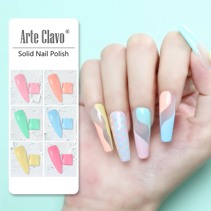 Arte Clavo Semi-permanente UV Nagellak Esmalte Vernis Hybride Gel Nagellak Glitter Top Coat Polish Gel Nagellijm Manicure