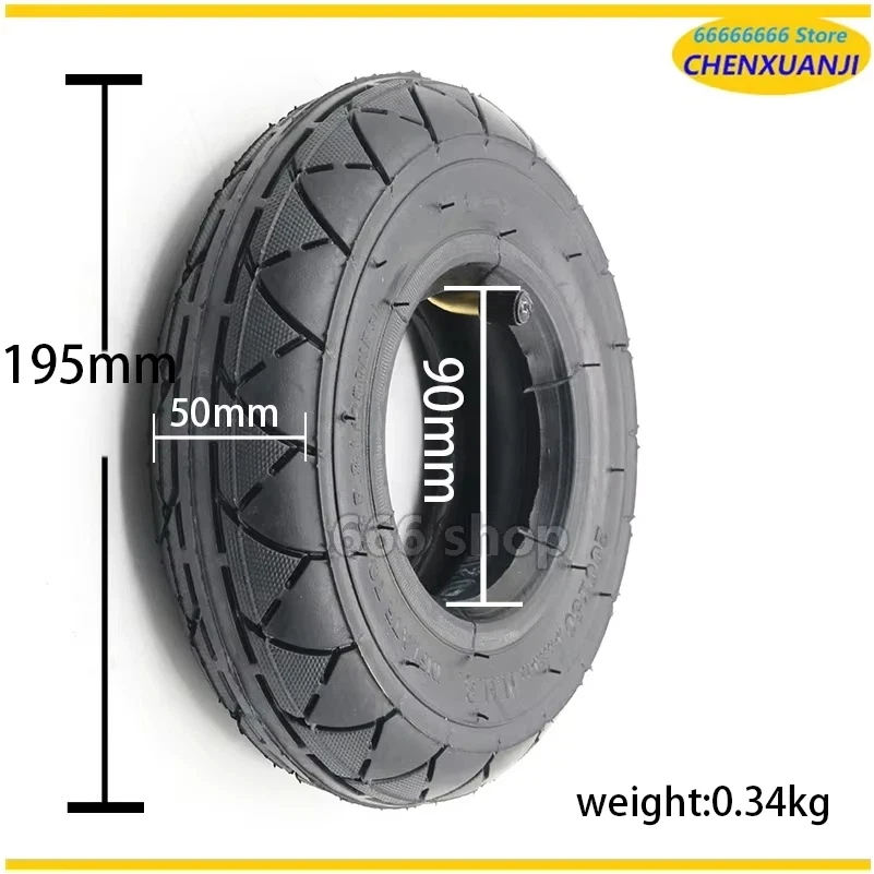 für Razor E100, E200, EPunk und Dune Buggy Wheels Teile 8 Zoll Elektroroller Spezialreifen 200x50 (8X2) Innenrohr Außenreifen