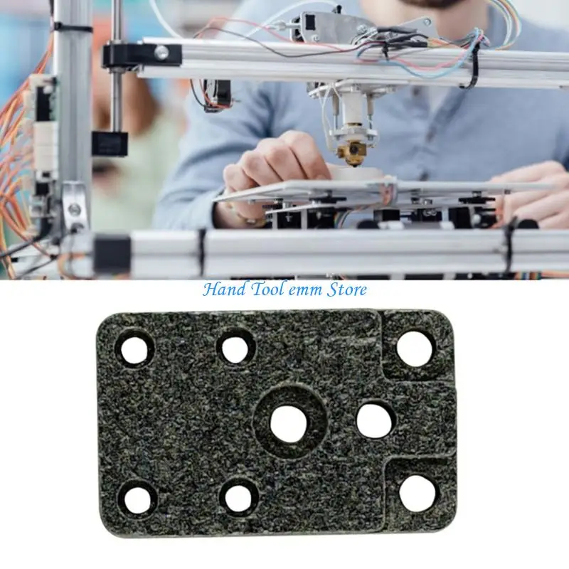 H37F Hot End Base Synthetic Stone 800℃ High Temperature Resistance For Lab mini Hotend Mounting Assembly