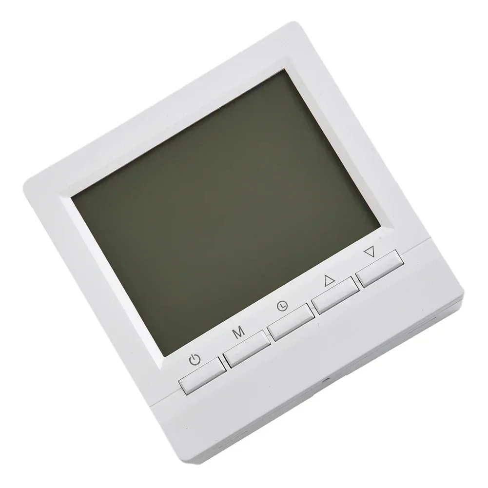 

Blue Backlight Room Thermostat Controller Programmable Room Heating Room Temperature Smart Temperature Controller