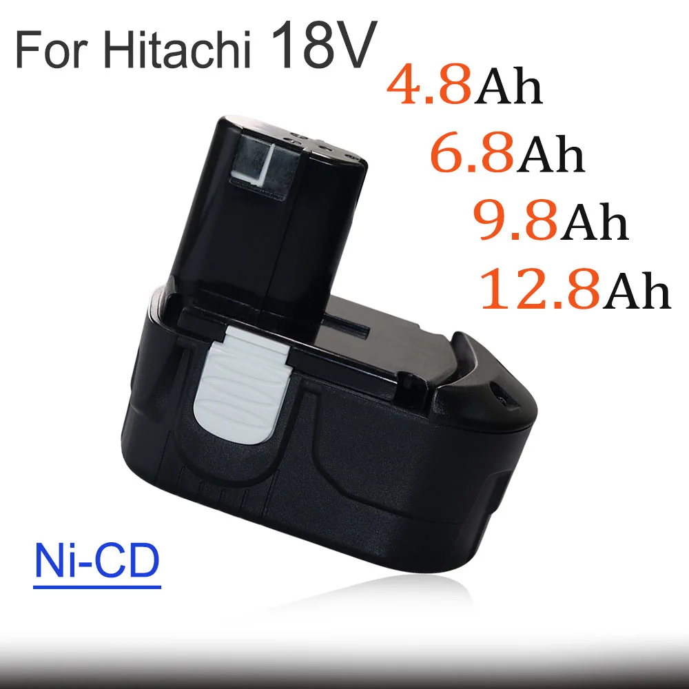 For Hitachi 18V 4.8/6.8/9.8/12.8Ah BCL1815 BCL1830 BCL1840 Drill Bit Replacement Tool Battery