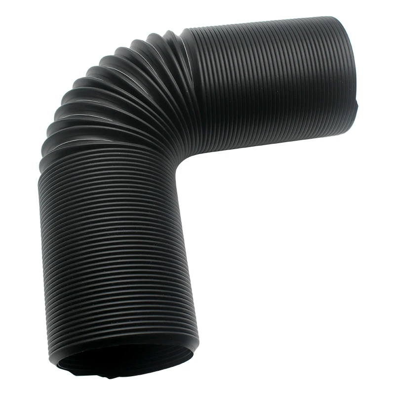 Universal Car Cold Air Intake Tube Kit, flexível Air Inlet Duct Pipe System, 2.5 ", 3", 63mm, 76mm