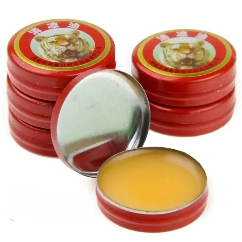5-30pcs Tiger Essential Balm Balsamo Tigre Balm Plaster Tiger Essential Oils Mosquito Elimination Headache Cold Dizziness Solid