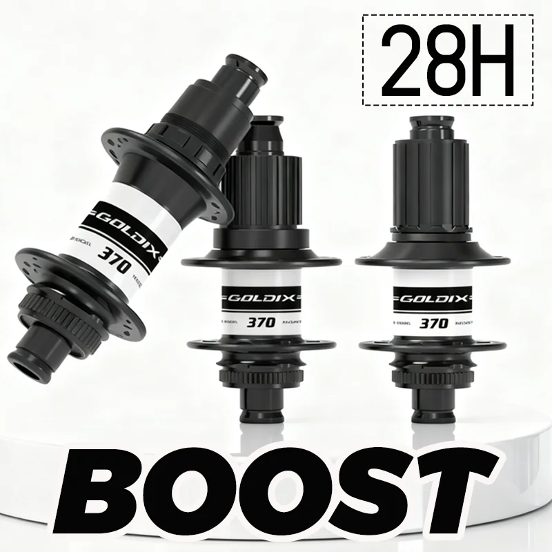 

Goldix M370 28h Hub Mtb Center Lock Rear Hub 12x148 15x110 28 Holes Boost Hub Front Noisy 36t Ratchet Mountain Bike Bicycle
