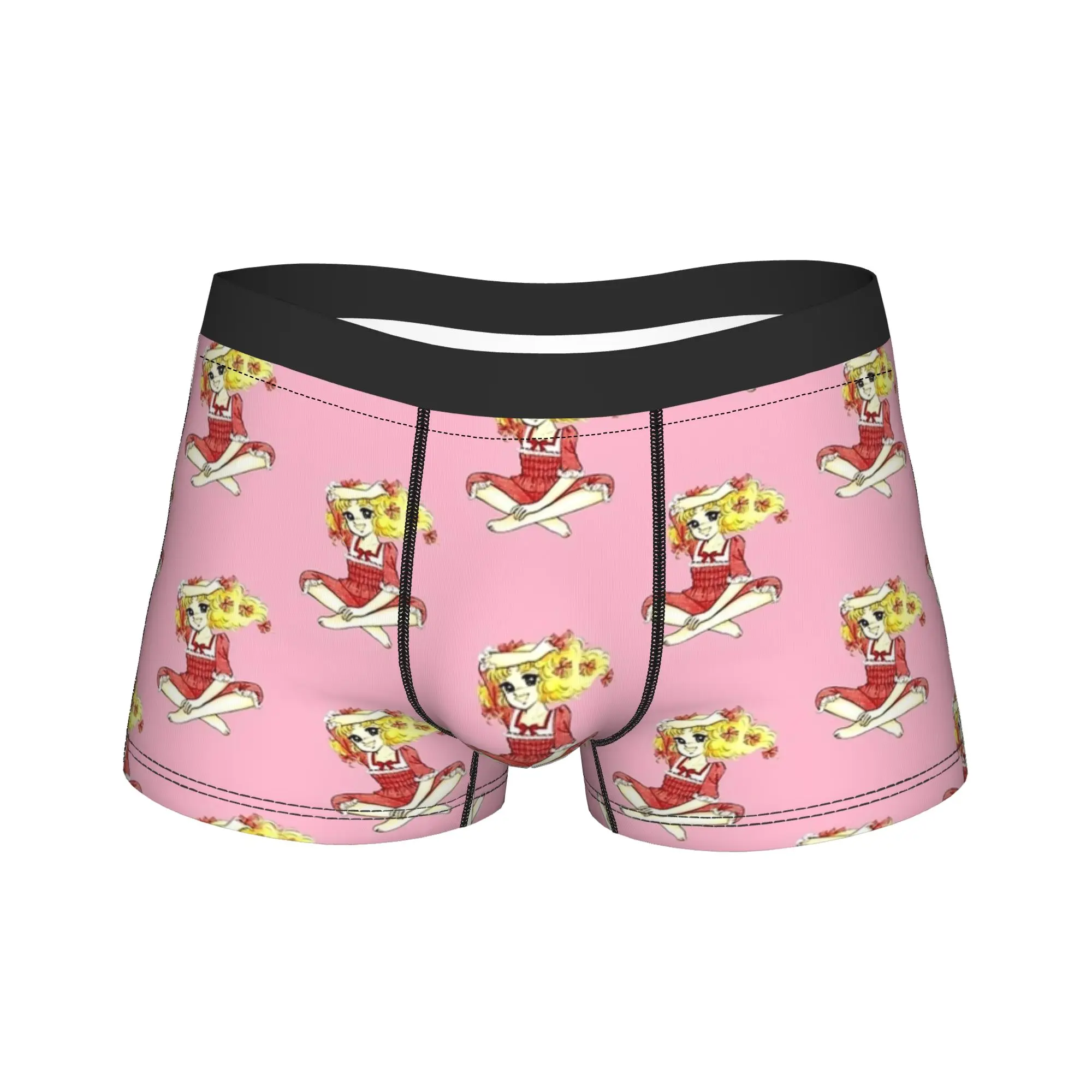 كاندي كاندي و تيري أنيمي السراويل ملخصات الملابس الداخلية عالية الجودة الرجال مريحة boxershorts الجمارك حجم كبير السروال