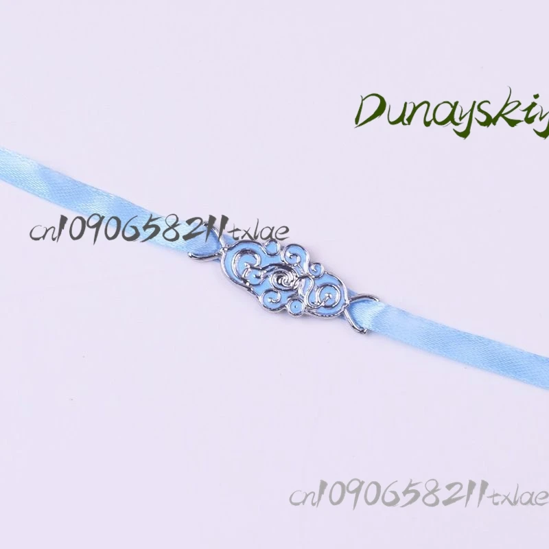 Mo Dao Zu Shi Lan Wangji Forehead Ribbon - Gusu Lan Clan Ancient Chinese Hairband Cosplay Accessory Boketto Style 2025 New