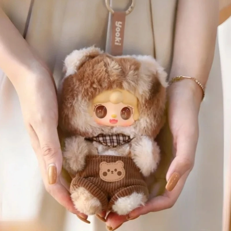 Novo autêntico yooki urso hiberna plano surpresa caixa cega boneca bonito pingente caixa mistério menina saco pingente aniversário amigo presente