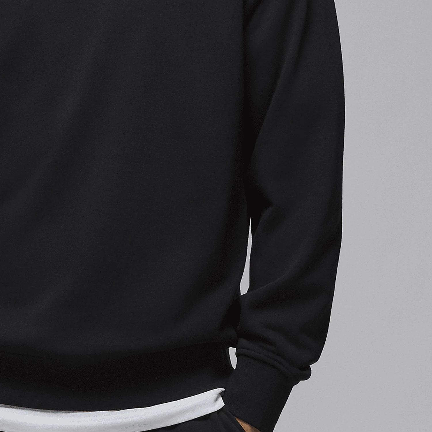 Nike genuine genuine JORDAN Men's Round Neck Patch Soft Sportswear Hoodie HV1750-010