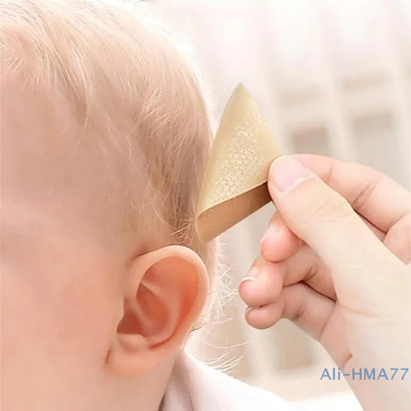 Baby Ear Corrector Cuttable Breathable Infant Toddler Auricle Valgus Silicone Correction Patch With Ear Support Patches